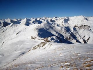 Panorama verso la Val Maira