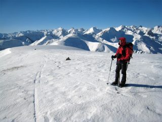 Panorama dalla vetta dell'Omo