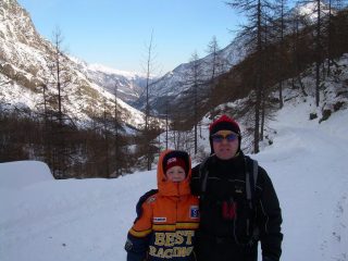 Verso il Pian della Mussa.