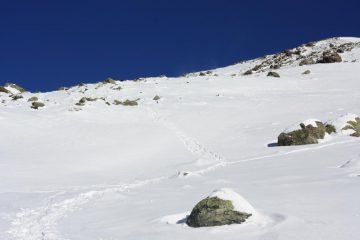 Innevamento parte centrale del percorso