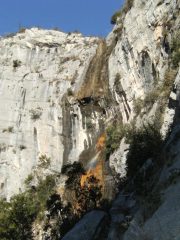 La cascata che da il nome al settore