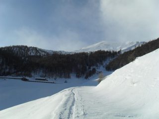 il rifugio Chaligne e la relativa punta