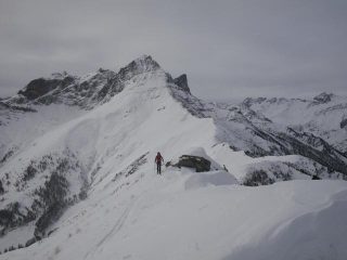 bei passaggi su cresta panoramica