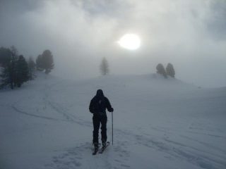 Un po' di nebbia che ci accompagna...