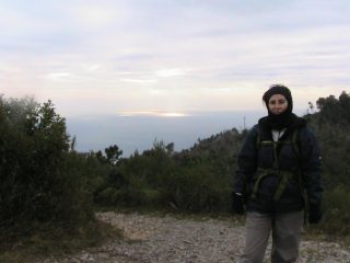 Il sole in lontananza