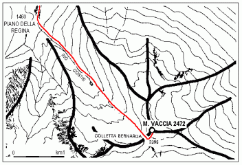 mappa itinerario