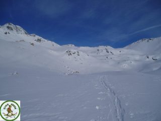 L'amio vallone verso il Col Salvè