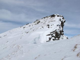 la vetta del roc dalla spalla
