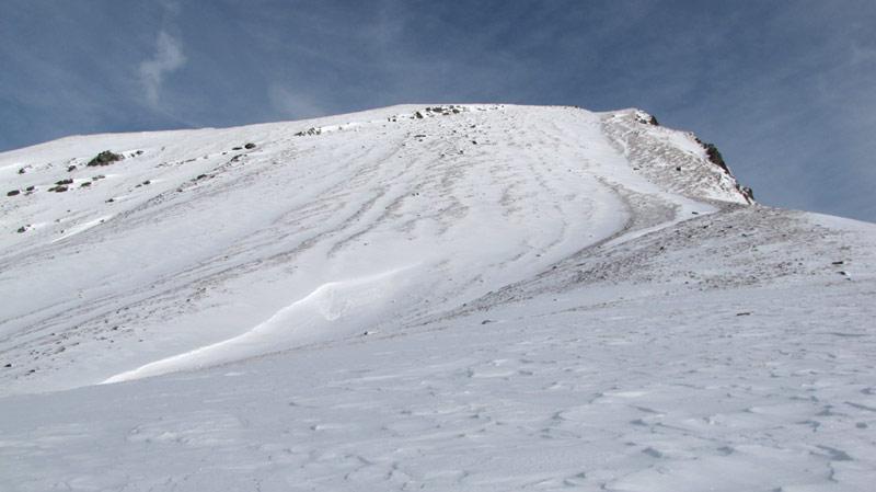 lo scivolo SO del roc