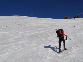 Ultimo pendio prima della cima