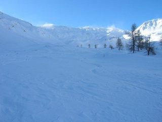 Forte vento in quota