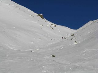 il canale di salita(parte alta)