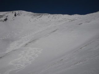 nostre tracce sotto la vera cima