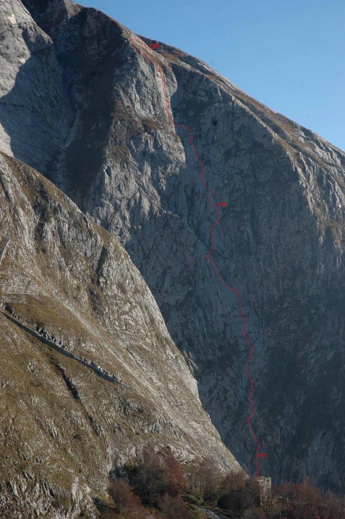 Tiri 7-20 visti dal rifugio Nello Conti