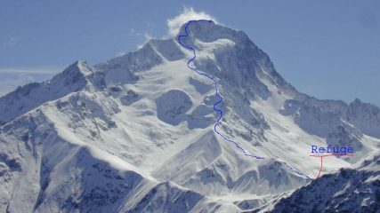 Muzelle in invernale con itinerario estivo