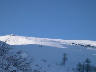 Discesa dal plateau