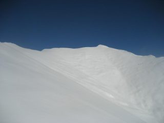 vista dell'itinerario dal Ventolaro