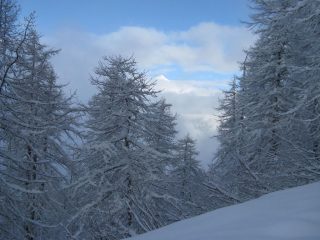 il Rocciamelone sbuca dalle nebbie