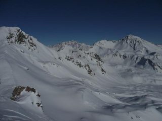 la neve a nord e il fallère
