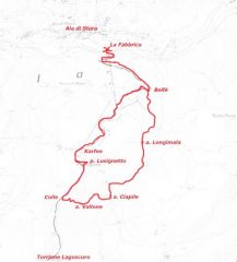 punta Lusignetto percorso anello