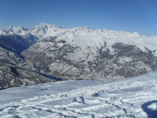 panorama verso il Bianco