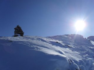 l'anticima e la cima