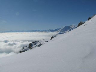 Il mare di nebbie, ed il Monviso