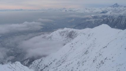 Panorama verso il Viso