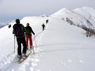 il lungo crestone finale