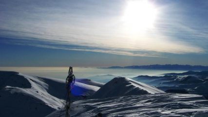 Controluce in vetta....