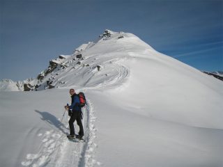 Verso l'anticima