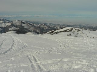 vista sulla discesa