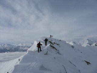 Ancora uno sforzo...e la vetta è raggiunta