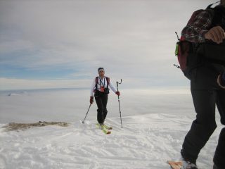 Sembra di arrivare dalle nuvole.