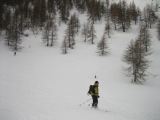 In uno dei vari pianori che spezzano il ritmo.