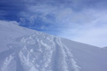 Splendidi colori salendo al Lion