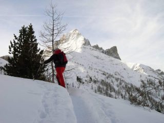 I pendii immediatamente sottostanti al Colle