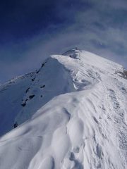 La cresta finale dello Zerbion