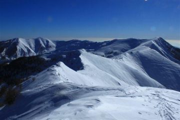 Uno sguardo verso Frontè, Saccarello, Ventosa