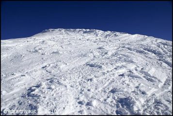 Dorso da risalire per ritornare in cresta