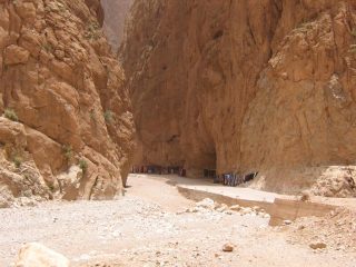 les gorges...
