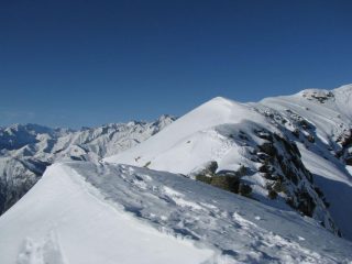 Panorama della cresta