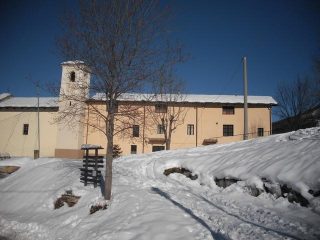 la chiesa di Combagarino:punto di partenza