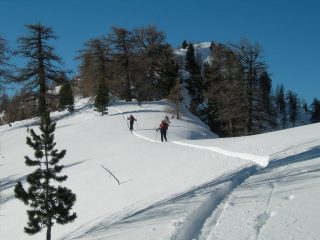 ultimo crestone e la vetta