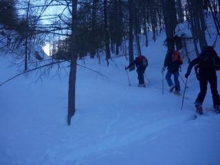 si entra nel vallone del Reduc