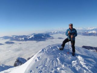 sulla cima