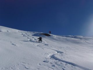 Discesa dal Colle del Founs