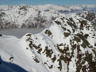 Un bel passaggio su cresta