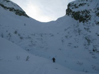 Verso il colle Traversagn