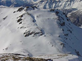 Il Gran Pelà dalla Cima delle Vallette